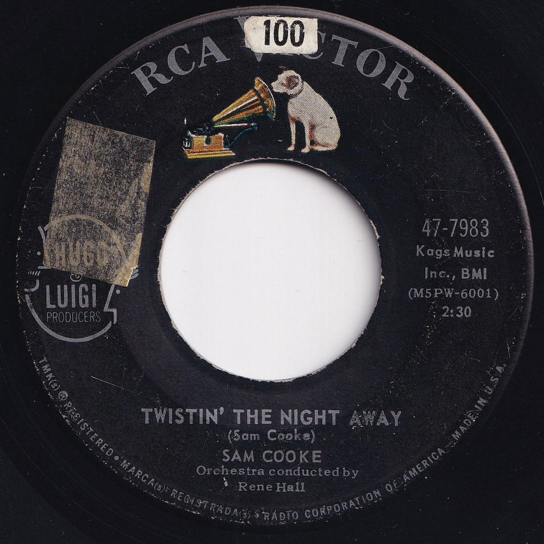 Sam Cooke - Twistin' The Night Away / One More Time (7 inch Record / Used)