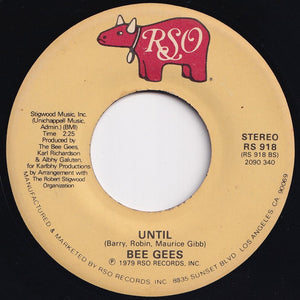 Bee Gees - Tragedy / Until (7 inch Record / Used)