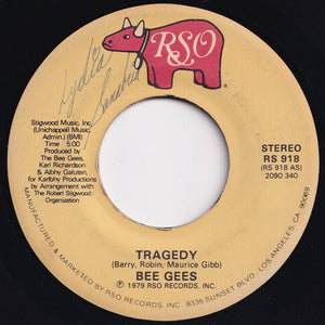 Bee Gees - Tragedy / Until (7 inch Record / Used)