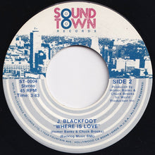 画像をギャラリービューアに読み込む, J. Blackfoot - Taxi / Where Is Love (7 inch Record / Used)
