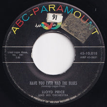 Load image into Gallery viewer, Lloyd Price And His Orchestra - (You&#39;ve Got) Personality / Have You Ever Had The Blues (7 inch Record / Used)
