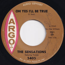 Load image into Gallery viewer, Sensations - Let Me In / Oh Yes I&#39;ll Be True (7 inch Record / Used)
