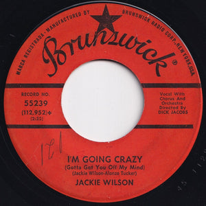 Jackie Wilson - Baby Workout / I'm Going Crazy (Gotta Get You Off My Mind) (7 inch Record / Used)