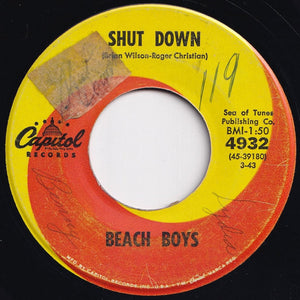 Beach Boys - Surfin' U.S.A. / Shut Down (7 inch Record / Used)