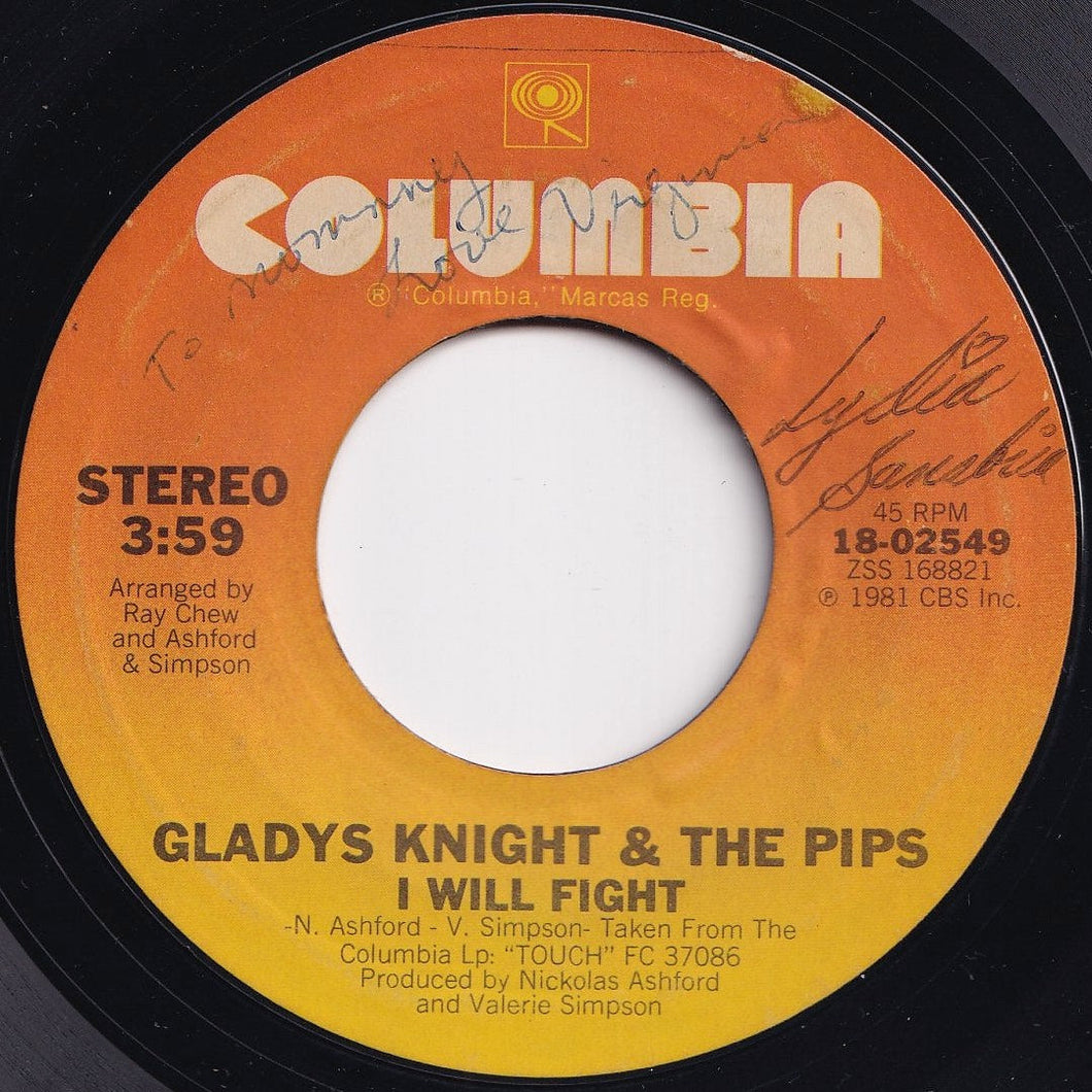 Gladys Knight & The Pips - I Will Fight / God Is (7 inch Record / Used)