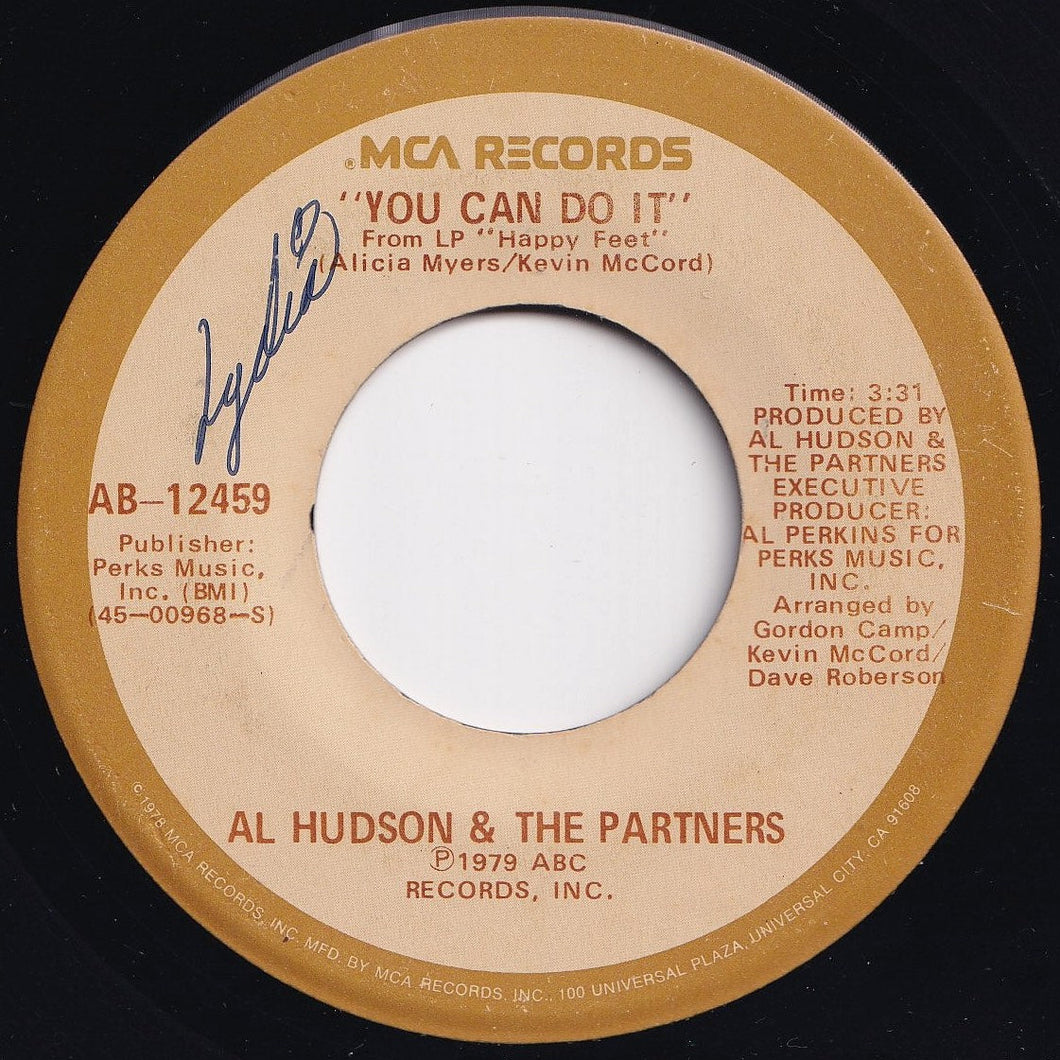 Al Hudson & The Partners - You Can Do It / I Don't Want You To Leave Me (7 inch Record / Used)