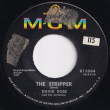 Charger l&#39;image dans la galerie, David Rose And His Orchestra - The Stripper / Ebb Tide (7 inch Record / Used)
