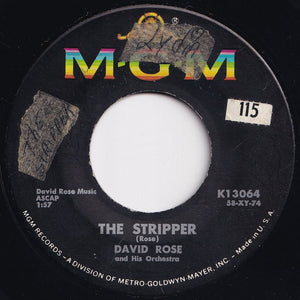 David Rose And His Orchestra - The Stripper / Ebb Tide (7 inch Record / Used)