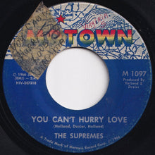 Load image into Gallery viewer, Supremes - You Can&#39;t Hurry Love / Put Yourself In My Place (7 inch Record / Used)
