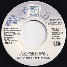 Load image into Gallery viewer, Burston &amp; Littlejohn - Rich And Famous / Rich And Famous (7 inch Record / Used)
