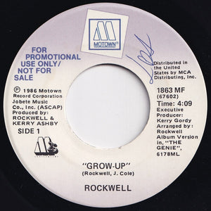 Rockwell - Grow-Up / Grow-Up (7 inch Record / Used)