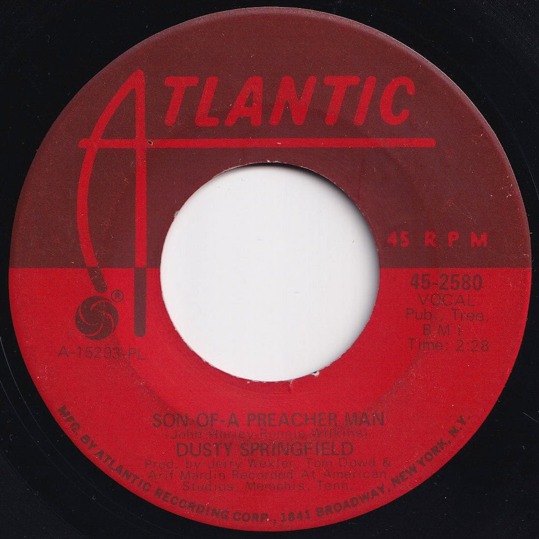 Dusty Springfield - Son-Of-A Preacher Man / Just A Little Lovin' (Early In The Mornin') (7 inch Record / Used)