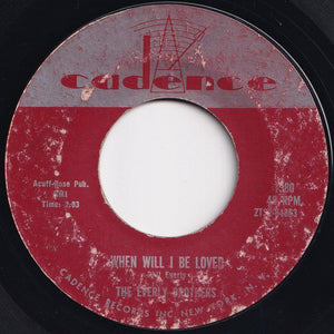 Everly Brothers - When Will I Be Loved / Be Bop A-Lula (7 inch Record / Used)