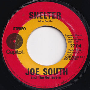 Joe South And The Believers - Walk A Mile In My Shoes / Shelter (7 inch Record / Used)