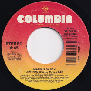 Mariah Carey - Make It Happen (Edit) / Emotions (Special Motion Edit) (7 inch Record / Used)