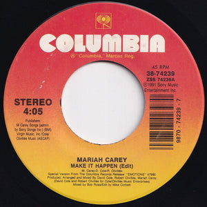 Mariah Carey - Make It Happen (Edit) / Emotions (Special Motion Edit) (7 inch Record / Used)