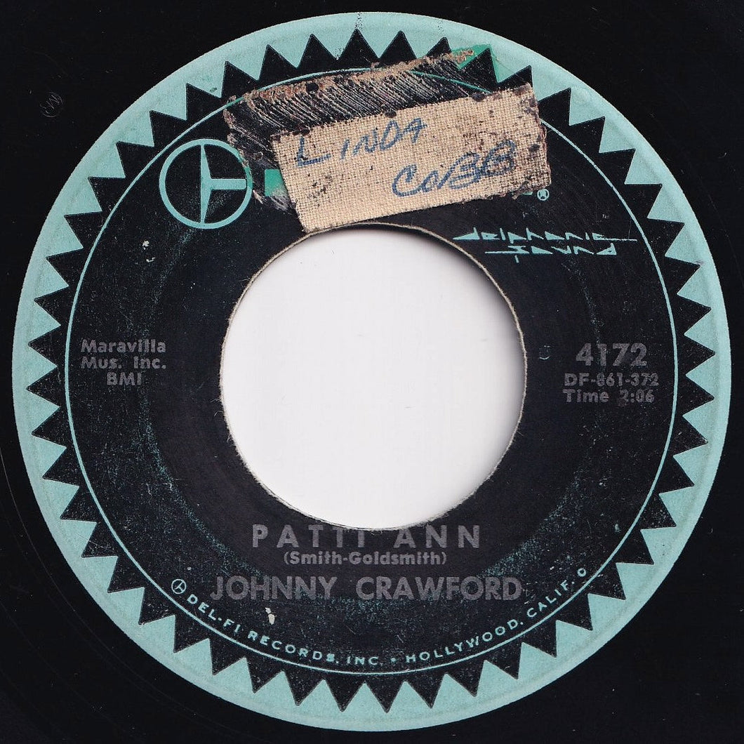 Johnny Crawford - Patti Ann / Donna (7 inch Record / Used)