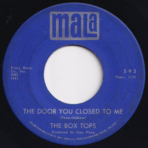 Box Tops - Cry Like A Baby / The Door You Closed To Me (7 inch Record / Used)