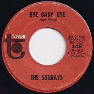 Sunrays - I Live For The Sun / Bye Baby Bye (7 inch Record / Used)