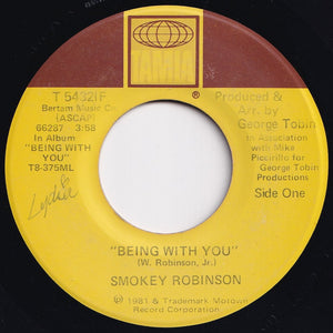 Smokey Robinson - Being With You / What's In Your Life For Me (7 inch Record / Used)