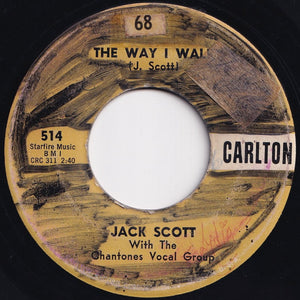 Jack Scott - The Way I Walk / Midgie (7 inch Record / Used)