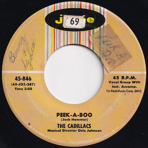 Cadillacs - Peek-A-Boo / Oh, Oh, Lolita (7 inch Record / Used)