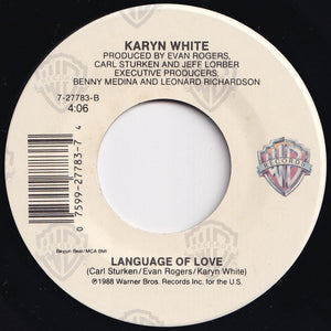 Karyn White - Superwoman (Edit) / Language Of Love (7 inch Record / Used)