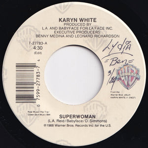 Karyn White - Superwoman (Edit) / Language Of Love (7 inch Record / Used)