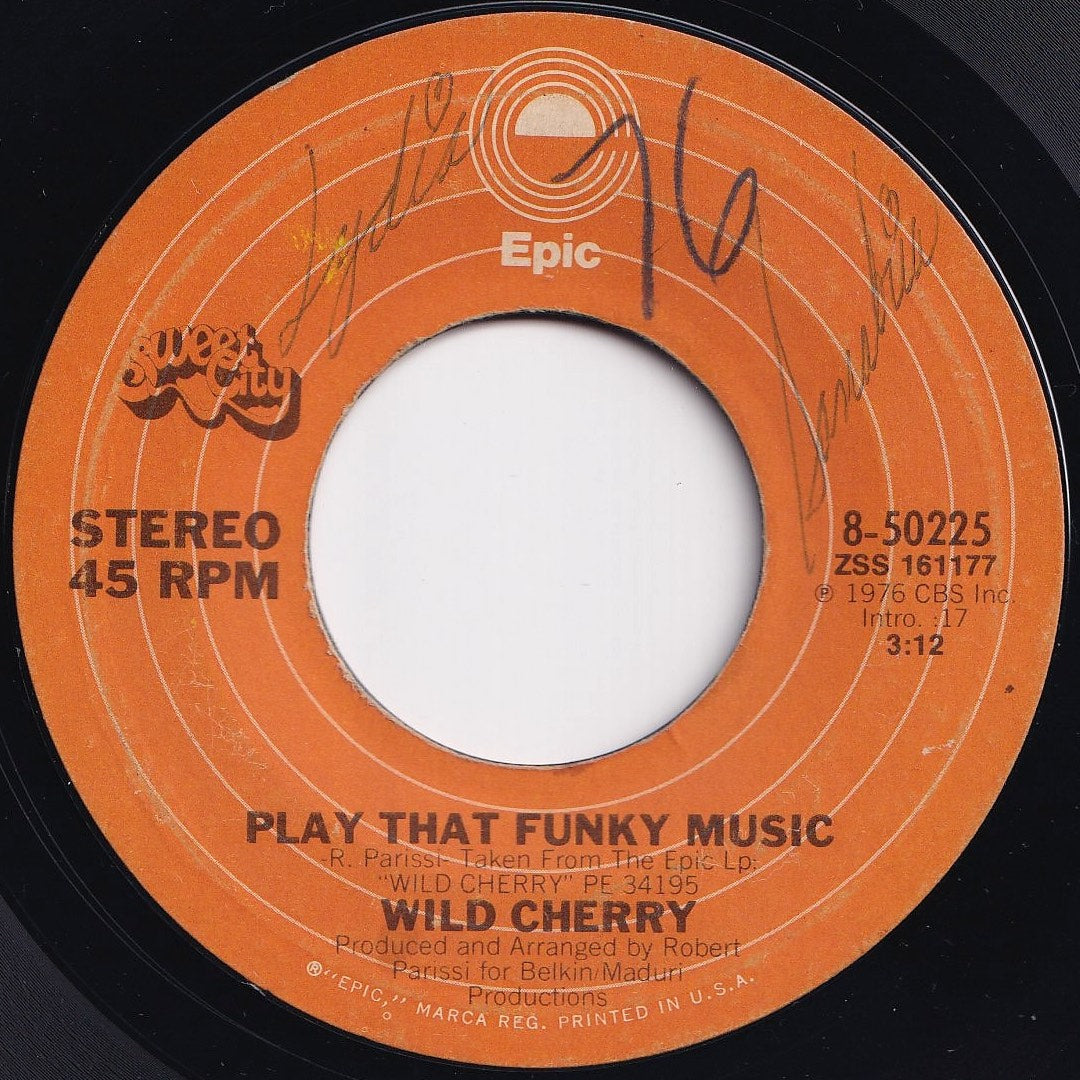 Wild Cherry - Play That Funky Music / The Lady Wants Your Money (7 inc –  Solidity Records