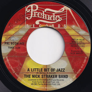 Nick Straker Band - A Little Bit Of Jazz / Space Age (7 inch Record / Used)