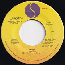 Load image into Gallery viewer, Madonna - Lucky Star / I Know It (7 inch Record / Used)
