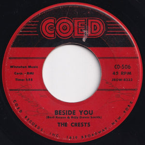 Crests - 16 Candles / Beside You (7 inch Record / Used)