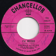 Load image into Gallery viewer, Frankie Avalon - Venus / I&#39;m Broke (7 inch Record / Used)
