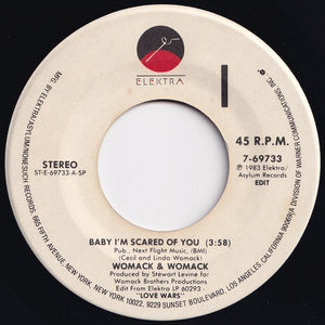 Womack & Womack - Baby I'm Scared Of You / A.P.B. (7 inch Record / Used)