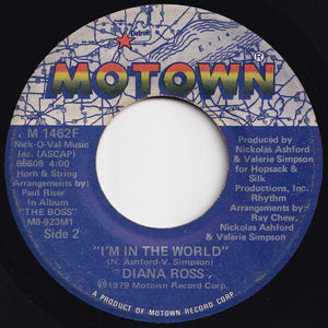 Diana Ross - The Boss / I'm In The World (7 inch Record / Used)