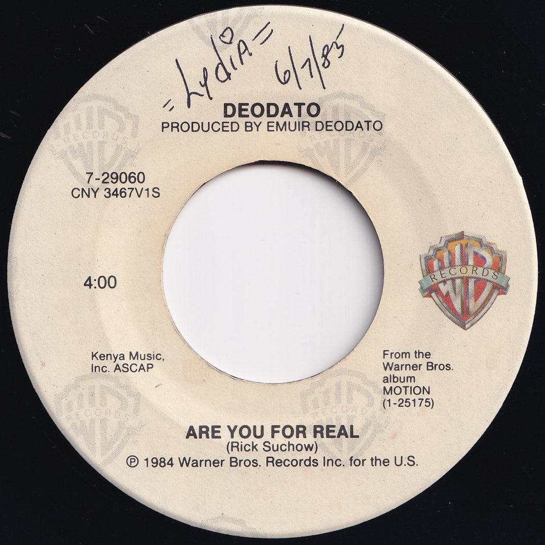 Deodato - Are You For Real / Motion (7 inch Record / Used)