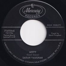 Load image into Gallery viewer, Sarah Vaughan - Broken-Hearted Melody / Misty (7 inch Record / Used)
