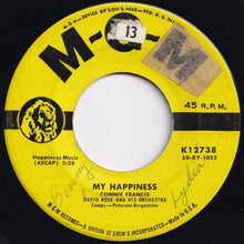 画像をギャラリービューアに読み込む, Connie Francis - My Happiness / Never Before (7 inch Record / Used)
