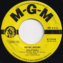 画像をギャラリービューアに読み込む, Connie Francis - My Happiness / Never Before (7 inch Record / Used)
