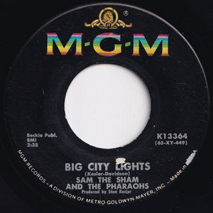 Sam The Sham And The Pharaohs - Ju Ju Hand / Big City Lights (7 inch Record / Used)