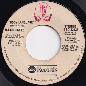 Isaac Hayes - Come Live With Me / Body Language (7 inch Record / Used)