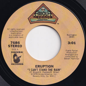 Eruption - I Can't Stand the Rain / Be Yourself (7 inch Record / Used)