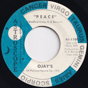 Ojay's - Don't You Know A True Love (When You See One) / Peace (7 inch Record / Used)