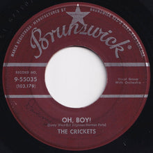 Load image into Gallery viewer, Crickets - Oh, Boy! / Not Fade Away (7 inch Record / Used)
