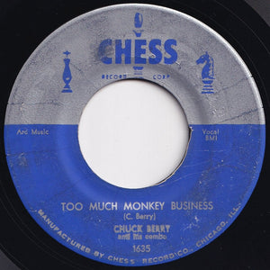 Chuck Berry And His Combo - Brown Eyed Handsome Man / Too Much Monkey Business (7 inch Record / Used)