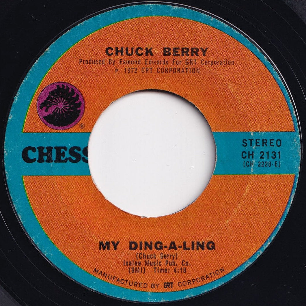 Chuck Berry - My Ding-A-Ling / Johnny B. Goode (7 inch Record / Used) –  Solidity Records