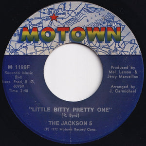 Jackson 5 - Little Bitty Pretty One / If I Have To Move A Mountain (7 inch Record / Used)