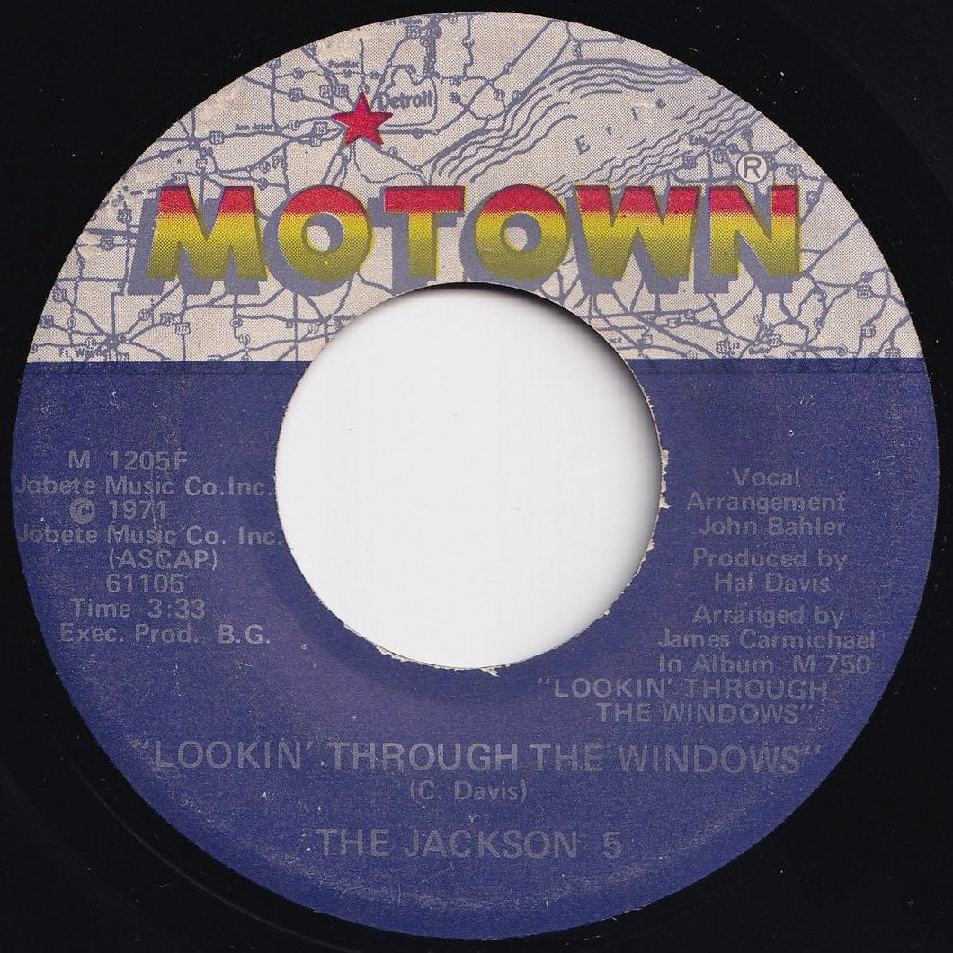 Jackson 5 - Lookin' Through The Windows / Love Song (7 inch Record / Used)