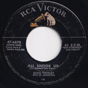 Elvis Presley - All Shook Up / That's When Your Heartaches Begin (7 inch Record / Used)