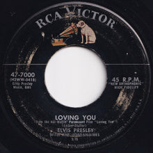 画像をギャラリービューアに読み込む, Elvis Presley - Loving You / (Let Me Be Your) Teddy Bear (7 inch Record / Used)
